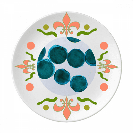 Blue Creature Cell Picture Pattern Flower Ceramics Plate Tableware Dinner Dish 
Blue Creature Cell Picture Pattern Flower Ceramics Plate Tableware Dinner Dish