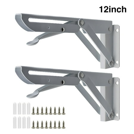 GETHOME 2pcs Space Saving Wall Mounted Collapsible Support Home Folding Shelf Bracket
GETHOME 2pcs Space Saving Wall Mounted Collapsible Support Home Folding Shelf Bracket