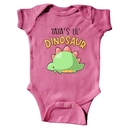 Inktastic Yaya s Lil Dinosaur with Cute Stegosaurus Gift Baby Boy or Baby Girl Bodysuit
Inktastic Yaya s Lil Dinosaur with Cute Stegosaurus Gift Baby Boy or Baby Girl Bodysuit