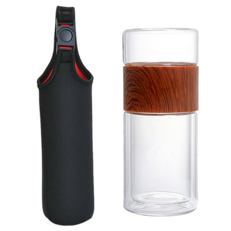 POPETPOP 1pc Glass Tea Infuser High Temperature Tea Bottle Cup Water Separation Tea Cup
POPETPOP 1pc Glass Tea Infuser High Temperature Tea Bottle Cup Water Separation Tea Cup