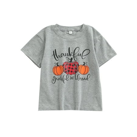 ZIYIXIN Toddler Baby Boys Basic T-Shirt Short Sleeve Thanksful Pumpkin Letter Print Tees Pullover Casual Tops Light Gray 4-5 Years
ZIYIXIN Toddler Baby Boys Basic T-Shirt Short Sleeve Thanksful Pumpkin Letter Print Tees Pullover Casual Tops Light Gray 4-5 Years