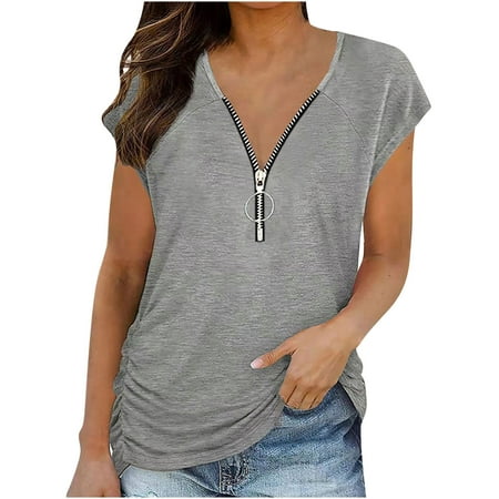 Corset Top Maternity Shirts Women s Summer Zip Short Sleeve Lightweight Sweatshirts Solid Color Hedging Tops Womens Tank Tops Black Crop Top on Sales Gray 3XL
Corset Top Maternity Shirts Women s Summer Zip Short Sleeve Lightweight Sweatshirts Solid Color Hedging Tops Womens Tank Tops Black Crop Top on Sales Gray 3XL