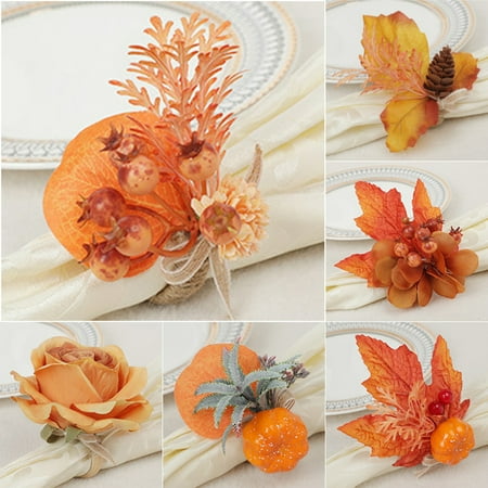 4Pcs Napkin Ring Creative Exquisite Long Lasting Halloween Pumpkin Maple Leaf Napkin Buckle for Home Clear Flax Artifici
4Pcs Napkin Ring Creative Exquisite Long Lasting Halloween Pumpkin Maple Leaf Napkin Buckle for Home Clear Flax Artifici