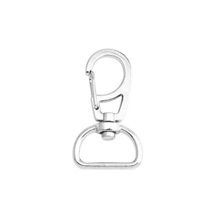 Fenggtonqii Silvery 0.8 Inner Diameter D Ring Medium Spring Buckle Lobster Clasps Swivel Snap Hooks Pack of 15
Fenggtonqii Silvery 0.8 Inner Diameter D Ring Medium Spring Buckle Lobster Clasps Swivel Snap Hooks Pack of 15