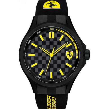 Ferrari Scuderia Pit Crew Silicone Mens Watch 0830280