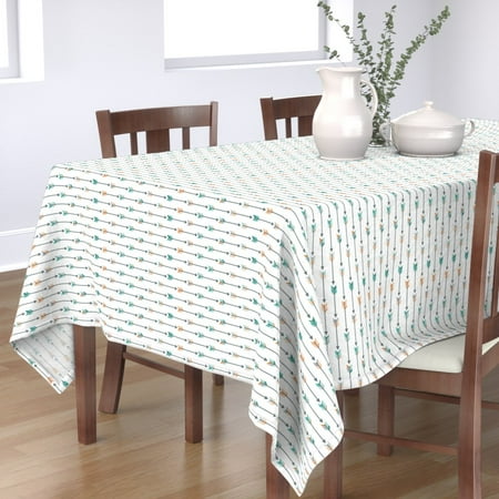 Cotton Sateen Tablecloth 70 x 120 - Arrows Teal Arrow Southwestern Boho Horizontal Wild West Print Custom Table Linens by Spoonflower
Cotton Sateen Tablecloth 70 x 120 - Arrows Teal Arrow Southwestern Boho Horizontal Wild West Print Custom Table Linens by Spoonflower