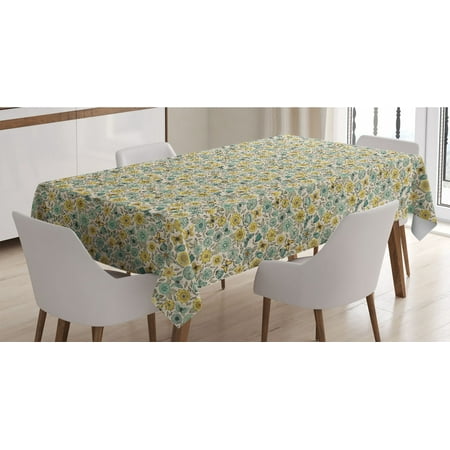 Spring Tablecloth Tangled Design of Ornate Butterfly Wings and Floral Petals in Soft Pastel Colors Rectangle Satin Table Cover Accent for Dining Room and Kitchen 60 X 84 Multicolor by Ambesonne
Spring Tablecloth Tangled Design of Ornate Butterfly Wings and Floral Petals in Soft Pastel Colors Rectangle Satin Table Cover Accent for Dining Room and Kitchen 60 X 84 Multicolor by Ambesonne