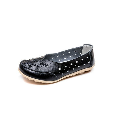 Lumento Womens Casual Shoes Comfort Leather Flats Slip On Loafers Breathable Driving Shoe Walking Soft Sole Non-Slip Black 6.5
Lumento Womens Casual Shoes Comfort Leather Flats Slip On Loafers Breathable Driving Shoe Walking Soft Sole Non-Slip Black 6.5