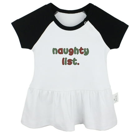 Naughty List Novelty Dresses For Baby Newborn Babies Skirts Infant Princess Dress 0-24M Kids Graphic Clothes (Black Raglan Dresses 18-24 Months)
Naughty List Novelty Dresses For Baby Newborn Babies Skirts Infant Princess Dress 0-24M Kids Graphic Clothes (Black Raglan Dresses 18-24 Months)