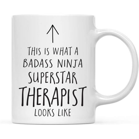 CTDream Funny 11oz. Ceramic Coffee Tea Mug Gift This is What a Badass Ninja Superstar Therapist Looks Like 1-Pack Birthday Christmas Gift Retirement Ideas Coworker
CTDream Funny 11oz. Ceramic Coffee Tea Mug Gift This is What a Badass Ninja Superstar Therapist Looks Like 1-Pack Birthday Christmas Gift Retirement Ideas Coworker