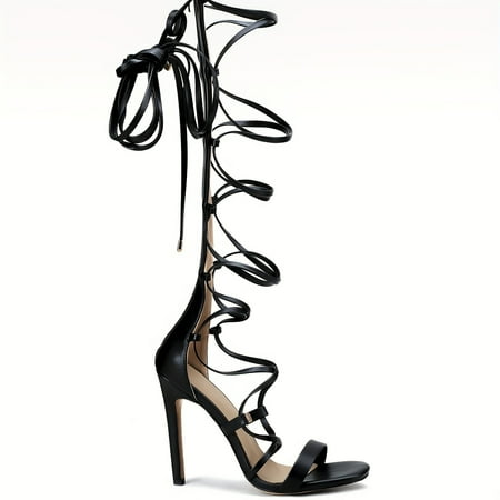 Chic Women s High Heel Sandals with Crisscross Straps - Versatile Summer Footwear for Parties and Casual Outings
Chic Women s High Heel Sandals with Crisscross Straps - Versatile Summer Footwear for Parties and Casual Outings