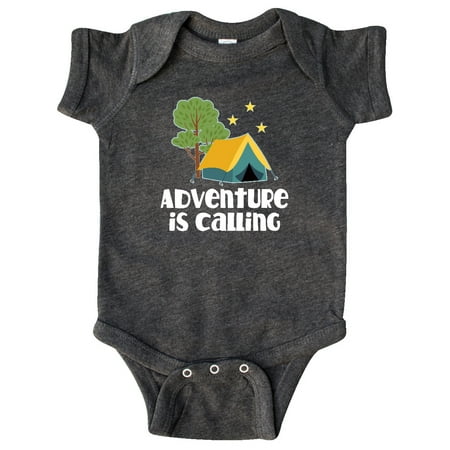 Inktastic Adventure is Calling Camping Gift Baby Boy or Baby Girl Bodysuit