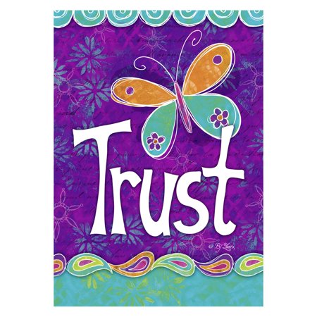 Toland Home Garden Trust Double Sided Flag