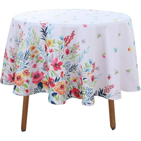 aoselan Easter Fabric Round Table Cloth Polyester Easter Flower Spring Tablecloth Table Cover Protector for Holiday Party Wedding Birthday Banquet Decoration Use 60 Inch Blooming Flower
aoselan Easter Fabric Round Table Cloth Polyester Easter Flower Spring Tablecloth Table Cover Protector for Holiday Party Wedding Birthday Banquet Decoration Use 60 Inch Blooming Flower