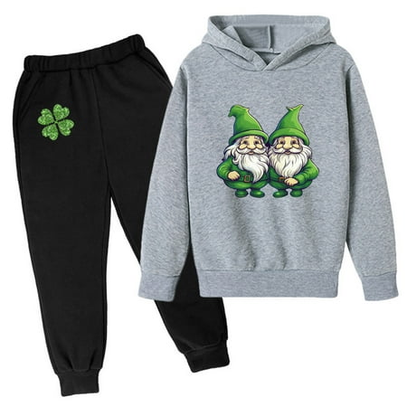 OAUP 2PCS Toddler Outfit Sets Kids Hoodie Sweatshirt Sweatpants Irish Festival Pullover Hoodie Set Tracksuit Outfits Fall Thermal Leisure Fashion Outfit 2-12Y
OAUP 2PCS Toddler Outfit Sets Kids Hoodie Sweatshirt Sweatpants Irish Festival Pullover Hoodie Set Tracksuit Outfits Fall Thermal Leisure Fashion Outfit 2-12Y
