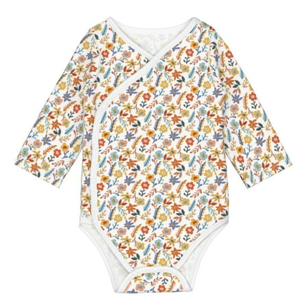 Coaee Retro Floral for Soft Cotton Baby Long-Sleeve Bodysuit Girls Boys Bodysuit Romper
Coaee Retro Floral for Soft Cotton Baby Long-Sleeve Bodysuit Girls Boys Bodysuit Romper