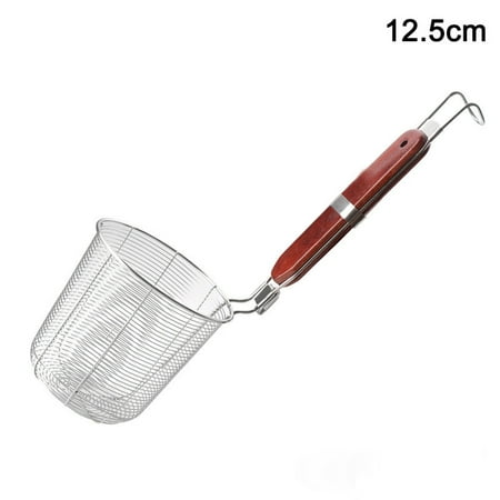 Wooden Handle Strainer Basket Stainless Steel Food Skimmer Kitchen Tool for Noodle Pasta New.
Wooden Handle Strainer Basket Stainless Steel Food Skimmer Kitchen Tool for Noodle Pasta New.