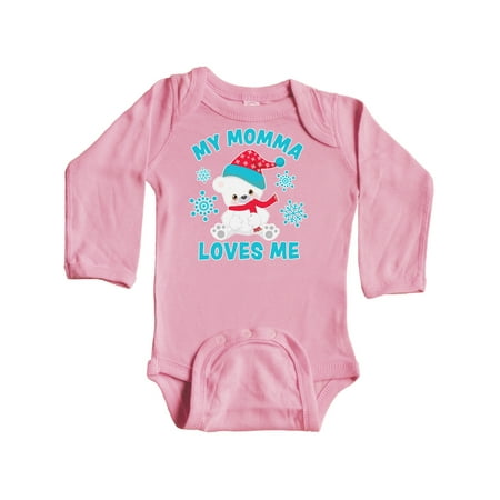 Inktastic Polar Bear My Momma Loves Me in Santa Hat with Snowflakes Gift Baby Boy or Baby Girl Long Sleeve Bodysuit
Inktastic Polar Bear My Momma Loves Me in Santa Hat with Snowflakes Gift Baby Boy or Baby Girl Long Sleeve Bodysuit
