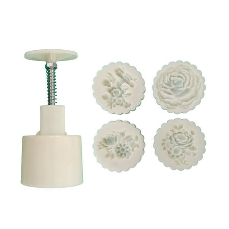 Plastic Mooncake Mold 100g Flower Stamp Biscuit Cookie Cutter Mould DIY Fondant Baking Tool 
Plastic Mooncake Mold 100g Flower Stamp Biscuit Cookie Cutter Mould DIY Fondant Baking Tool