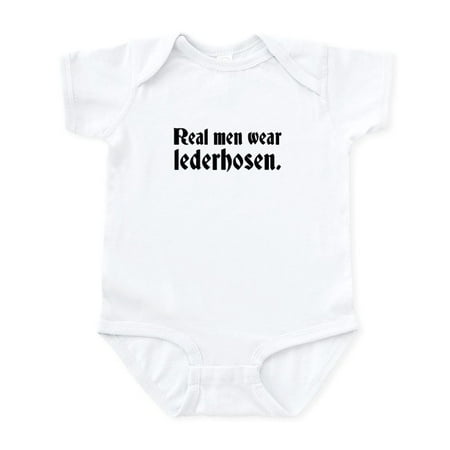 CafePress - Real Men Wear Lederhosen Infant Bodysuit - Baby Light Bodysuit Size Newborn - 24 Months
CafePress - Real Men Wear Lederhosen Infant Bodysuit - Baby Light Bodysuit Size Newborn - 24 Months