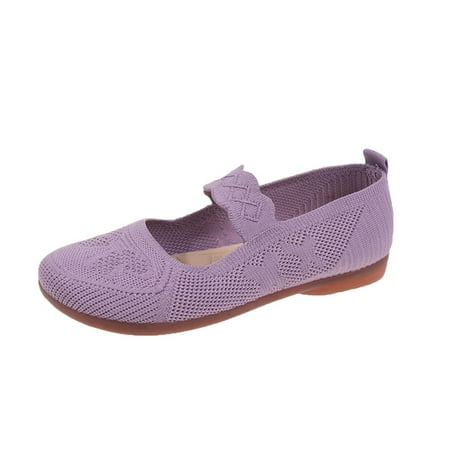Pyhlmscde Women s Flat Shoes Soft Orthopedic Shoes Breathable Woven Go Walking Slip On Shoes Round-Toe Flat Shoes Lightweight Soft Sneakers
Pyhlmscde Women s Flat Shoes Soft Orthopedic Shoes Breathable Woven Go Walking Slip On Shoes Round-Toe Flat Shoes Lightweight Soft Sneakers
