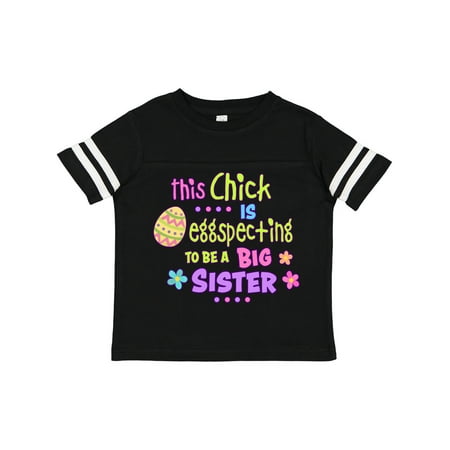 Inktastic This Chick is Eggspecting to Be a Big Sister with Egg and Flowers Gift Toddler Toddler Girl T-Shirt
Inktastic This Chick is Eggspecting to Be a Big Sister with Egg and Flowers Gift Toddler Toddler Girl T-Shirt