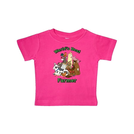 Inktastic World s Best Farmer with Happy Farm Animals Gift Baby Boy or Baby Girl T-Shirt
Inktastic World s Best Farmer with Happy Farm Animals Gift Baby Boy or Baby Girl T-Shirt