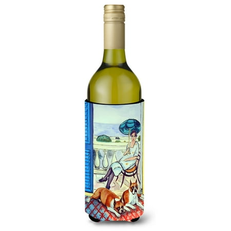 Caroline s Treasures 7068LITERK Lady with her Boxer Wine Bottle Hugger Wine Bottle multicolor
Caroline s Treasures 7068LITERK Lady with her Boxer Wine Bottle Hugger Wine Bottle multicolor