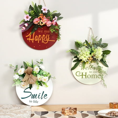 Hadanceo Hanging Sign Sweet Decorative Lightweight INS Simulation Spring Wreaths Letter Print Front Door Pendant for Balcony
Hadanceo Hanging Sign Sweet Decorative Lightweight INS Simulation Spring Wreaths Letter Print Front Door Pendant for Balcony