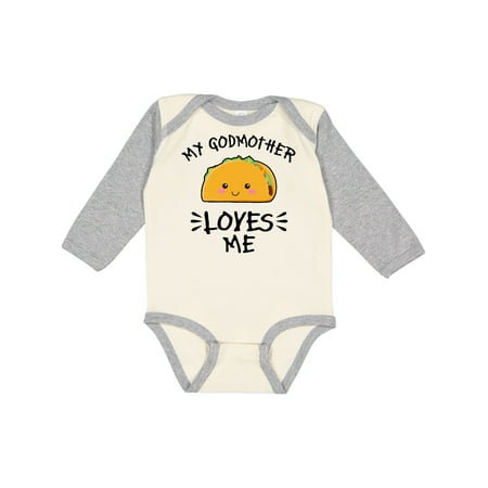 Inktastic My Godmother Loves Me with Taco Illustration Gift Baby Boy or Baby Girl Long Sleeve Bodysuit
Inktastic My Godmother Loves Me with Taco Illustration Gift Baby Boy or Baby Girl Long Sleeve Bodysuit
