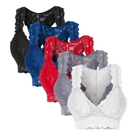 New Women Plus Size 5PC Vest Crop Wire Free Bra Lingerie V Neck Underwear Lingerie S 3XL Yutnsbel
New Women Plus Size 5PC Vest Crop Wire Free Bra Lingerie V Neck Underwear Lingerie S 3XL Yutnsbel