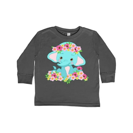 Inktastic Cute Baby Elephant with Flowers Gift Toddler Boy or Toddler Girl Long Sleeve T-Shirt
Inktastic Cute Baby Elephant with Flowers Gift Toddler Boy or Toddler Girl Long Sleeve T-Shirt