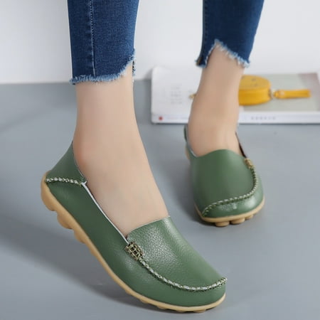 Alueeu Women s casual shoes Leisure Women Soft Bottom Slip-On Round Toe Shoes Flat Single Shoes Peas Shoes
Alueeu Women s casual shoes Leisure Women Soft Bottom Slip-On Round Toe Shoes Flat Single Shoes Peas Shoes