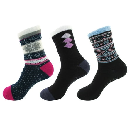 Double Layer Extra Thick Plush Super Soft Warm Fuzzy Comfy Cozy Home Socks 3 Pairs Assortment K
Double Layer Extra Thick Plush Super Soft Warm Fuzzy Comfy Cozy Home Socks 3 Pairs Assortment K