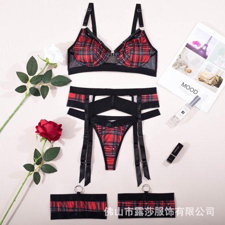 Plus Size Lingerie for Women Sexy Lace Lingerie Sheer Matching 4 Piece Lingerie Set S~4XL
Plus Size Lingerie for Women Sexy Lace Lingerie Sheer Matching 4 Piece Lingerie Set S~4XL