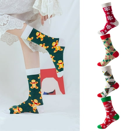 1 Pair Mid Calf Socks Merry Christmas Soft Non-slip Stretchy Breathable Festival Supplies Cotton Spring Autumn
1 Pair Mid Calf Socks Merry Christmas Soft Non-slip Stretchy Breathable Festival Supplies Cotton Spring Autumn