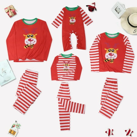Stamzod Christmas Family Matching Outfits Toddler Baby Boys Girls Christmas Fashion Cute Print Romper Family Parent-child Wear Baby Romper Xmas Gift Red 9
Stamzod Christmas Family Matching Outfits Toddler Baby Boys Girls Christmas Fashion Cute Print Romper Family Parent-child Wear Baby Romper Xmas Gift Red 9