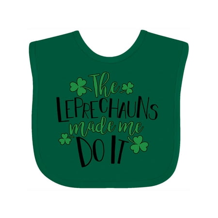 Inktastic St. Patrick s Day The Leprechauns Made me Do It Gift Baby Boy or Baby Girl Bib
Inktastic St. Patrick s Day The Leprechauns Made me Do It Gift Baby Boy or Baby Girl Bib