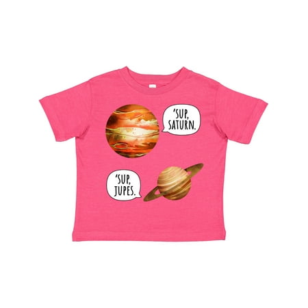 Inktastic Jupiter and Saturn Space Humor Sup Saturn Sup Jupes Gift Toddler Boy or Toddler Girl T-Shirt
Inktastic Jupiter and Saturn Space Humor Sup Saturn Sup Jupes Gift Toddler Boy or Toddler Girl T-Shirt