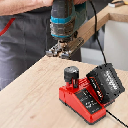 Tagold Electric Tool Battery Charger M12-18 18V Battery Lithium‑Ion Fast Intelligent Charger Converter Battery Charger Christmas Gifts
Tagold Electric Tool Battery Charger M12-18 18V Battery Lithium‑Ion Fast Intelligent Charger Converter Battery Charger Christmas Gifts