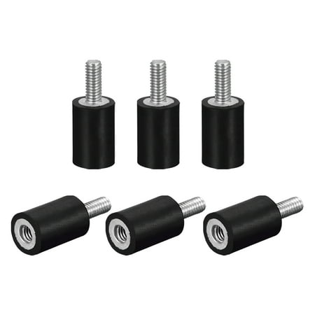 Rubber Mount 6 Pack M4 Male/Female Vibration Isolator Shock Absorber D10mmxH15mm
Rubber Mount 6 Pack M4 Male/Female Vibration Isolator Shock Absorber D10mmxH15mm