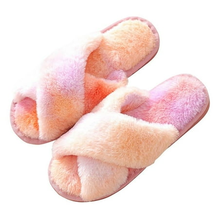 Brand Factory Price!Women Plush Cross Band Open Toe Slippers Fuzzy Slippers Tie-dye Soft Plush Fleece Slippers House Indoor Outdoor Slippers
Brand Factory Price!Women Plush Cross Band Open Toe Slippers Fuzzy Slippers Tie-dye Soft Plush Fleece Slippers House Indoor Outdoor Slippers