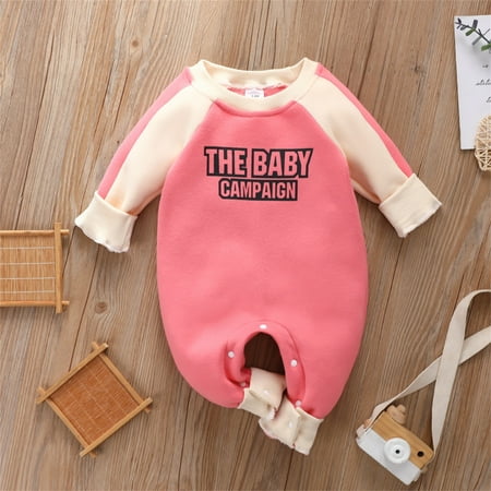Gubotare Winter Rompers Baby Boy Newborn Infant Baby Boy Girl Basic Plain Pocket Long Sleeve Romper Bodysuit Tops Solid Fall Outfit Clothes Pink 9-12 Months
Gubotare Winter Rompers Baby Boy Newborn Infant Baby Boy Girl Basic Plain Pocket Long Sleeve Romper Bodysuit Tops Solid Fall Outfit Clothes Pink 9-12 Months