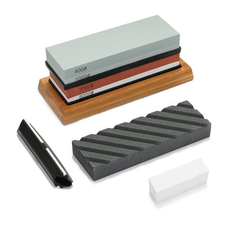 400/1000# 3000/8000# Grit Premium Whetstone Cut Sharpening Stone Set Sharpener For All Blade Non Slip Base Cutter Sharpener
400/1000# 3000/8000# Grit Premium Whetstone Cut Sharpening Stone Set Sharpener For All Blade Non Slip Base Cutter Sharpener