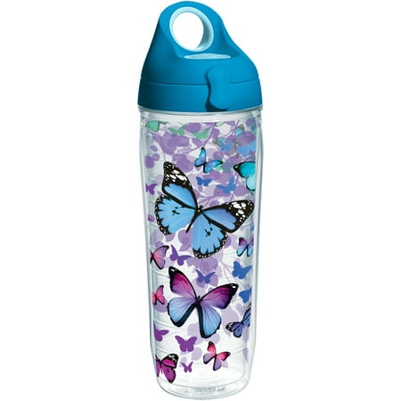 Tervis Blue Endless Butterfly Double Walled Insulated Tumbler Travel Cup Keeps Drinks Cold & Hot 24oz Water Bottle Classic
Tervis Blue Endless Butterfly Double Walled Insulated Tumbler Travel Cup Keeps Drinks Cold & Hot 24oz Water Bottle Classic