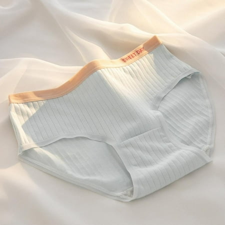 Naiyafly 1Pc Japanese Makaron Simple Solid Color Underwear Women s Waist Bag Hip Breathable Cotton Crotch Student Briefs Blue XL
Naiyafly 1Pc Japanese Makaron Simple Solid Color Underwear Women s Waist Bag Hip Breathable Cotton Crotch Student Briefs Blue XL