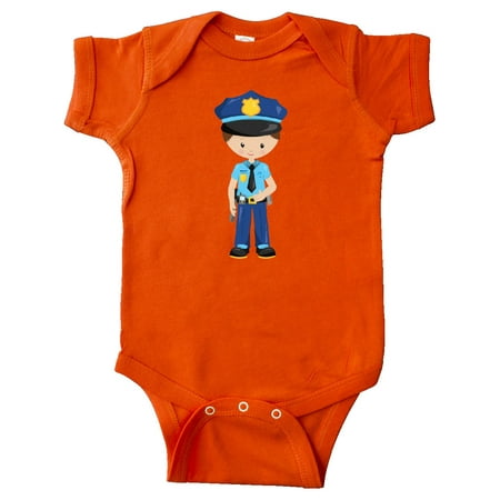 Inktastic Cute Boy Policeman Brown Hair Police Uniform Gift Baby Boy Bodysuit
Inktastic Cute Boy Policeman Brown Hair Police Uniform Gift Baby Boy Bodysuit