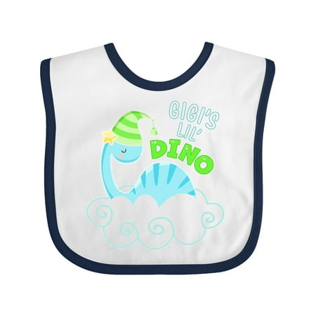 Inktastic Gigi s Lil Dino with Cute Blue Baby Dinosaur Gift Baby Boy or Baby Girl Bib
Inktastic Gigi s Lil Dino with Cute Blue Baby Dinosaur Gift Baby Boy or Baby Girl Bib