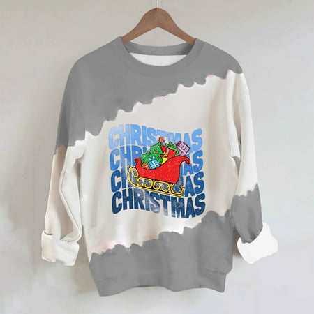 Zedker Womens Sweatshirts Clearance Super Soft Sweatshirts for Women Women s Casual Funny Christmas Print Long Sleeve Crew Neck Pullover Blouse Tops
Zedker Womens Sweatshirts Clearance Super Soft Sweatshirts for Women Women s Casual Funny Christmas Print Long Sleeve Crew Neck Pullover Blouse Tops