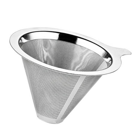 BESHOM Stainless Steel Mesh Pour Over Cone Coffee Dripper Filter Tea Strainer Funnel
BESHOM Stainless Steel Mesh Pour Over Cone Coffee Dripper Filter Tea Strainer Funnel